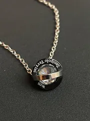 【Zanipolo Terzini】サージカルステンレス 316L キュービックジルコニア ネックレスのサムネイル