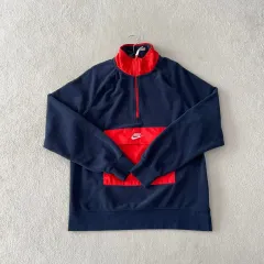 L NIKE 新モデル フリース ハーフジップ 100 ジャケット