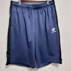 ビッグサイズ！3Lサイズ (^w^)b lotto ロット ショートパンツ・ハーフパンツ ショート丈 ハーフ丈 ゴムウエスト 切り替えデザイン 杢調 夏 春 秋 スポーツ トレーニング ランニング フィットネス アウトドア メンズ OM12879HGのサムネイル