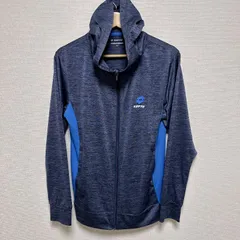 (^w^)b lotto ロット パーカー フード付き フルジップジャージ 長袖 両サイド切り替え 杢柄 メランジ ジップアップフーディ 春 夏 秋 スポーツ トレーニング ランニング フィットネス アウトドア カジュアル メンズ サイズM OM12910HGのサムネイル