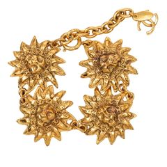 シャネル CHANEL ライオンメダリオンブレスレット ヴィンテージ