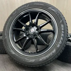 [セット]ESTROSA 18インチ + BRIDGESTONE スタッドレスタイヤ 235/50R18 #48S40426のサムネイル