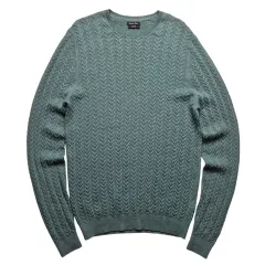 S マッシモ ドゥッティ シルクコットン ケーブルニットのサムネイル