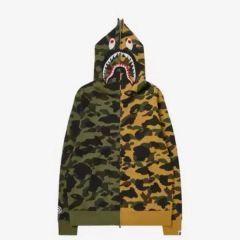 A BATHING APE カモフラ スタープリント ジップパーカー - メルカリ
