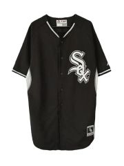 90s MIRAGE 半袖 ベースボールシャツ MLB ホワイトソックス 古着