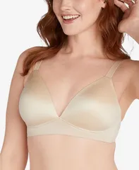 バリ レディース トップス Tシャツ Bali Comfort Revolution Soft Touch Perfect TShirt Wireless Bra DF3460 Almondのサムネイル