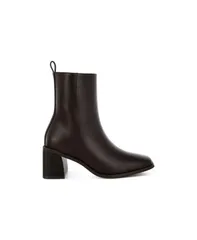 ロンドンラグ レディース シューズ ブーツ・レインブーツ レザー フェイクレザー London Rag Womens Muskox Square Toe Faux Leather Boots Dark