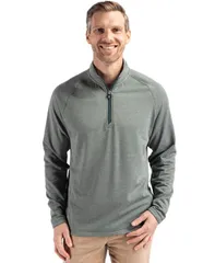 カッターアンドバック メンズ アウター ジャケット・ブルゾン ハーフジップ フリース Cutter Buck Peshastin Fleece Recycled Mens Half Zipulloveのサムネイル