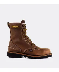 ソログッド メンズ シューズ ブーツ・レインブーツ Thorogood Mens 1957 Series Waterproof Safety Toe 8 Moc Toe Work Boots forのサムネイル