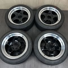 美品 cr01 work 16インチ アルミホイール 深リム PCD100 4H - メルカリ