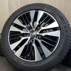 セット]純正TOYOTA 18インチ + DUNLOP スタッドレスタイヤ 235/50R18 4