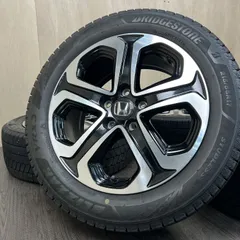 [セット]純正HONDA 17インチ + BRIDGESTONE スタッドレスタイヤ 215/55R17 #175S40426のサムネイル