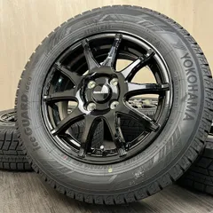 [セット]HUMAN LINE 14インチ + YOKOHAMA スタッドレスタイヤ 175/70R14 #74S40426のサムネイル