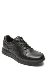 락포트 맨즈 슈즈 스니커 Rockport Edge Hill Apron Toe Sneaker Black 블랙