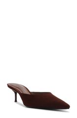 슈츠 레이디스 슈즈 힐 Schutz Julie Pointed Toe Mule Chestnut Brown 브라운