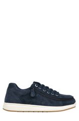 빌리 풋웨어 맨즈 슈즈 스니커 플러스 사이즈 BILLY Footwear BILLY Comfort Plush Sneaker Navy Suede 네이비