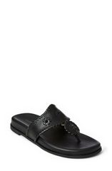 잭 로저스 여성 신발 샌들 Jack Rogers Jacksport Flip Flop Black 블랙