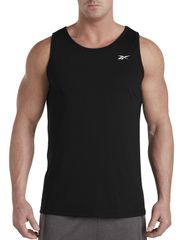 리복 남성 탑스 셔츠 저지 Reebok Performance Jersey Tech Tank Top Black 블랙