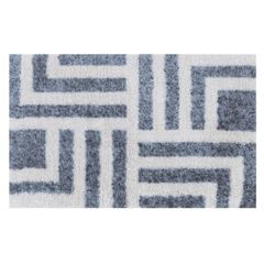 신품 센코 M+home 허드슨 2 현관 매트 인테리어 매트 약 50×80 cm 그레이 모던 일본제 씻을 수 있는 32538