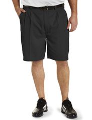 리복 맨즈 하의 바지 반바지 주름 주름 반바지 Reebok Golf Performance Pleated Shorts Black 블랙