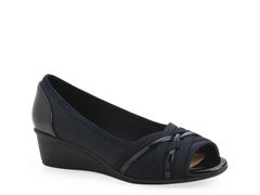 클리프 바이 화이트 마운틴 여성 신발 펌프스 Cliffs by White MountainBoldest Wedge Pump Navy 네이비