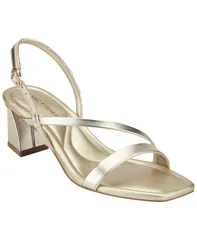 マークフィッシャー レディース シューズ サンダル ヒール Marc Fisher Womens Gizia Strappy Block Heel Dressandals Gold ゴールドのサムネイル