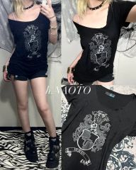 h.NAOTO Jelly ゴシック調 レースアップ キャミソール ブラック h.NAOTO Jelly ゴシック調 レースアップ キャミソール ブラック h