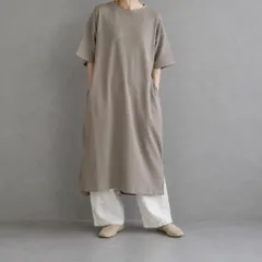 HARVESTY / half sleeve thermal one-pieceのサムネイル