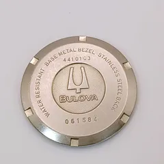 0617-4 BULOVA ブローバ 4410103 メンズ腕時計 裏蓋 パーツ 部品のサムネイル