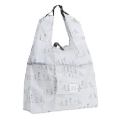 新着商品 [ACE] [エース トーキョー] エコバッグ HAyU 折り畳み ショルダーストラップ付 マルシェバッグ 17871 行進Bのサムネイル