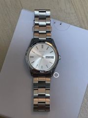 稼働品】希少 SEIKO シャリオ スティーブ・ジョブズ愛用シリーズ