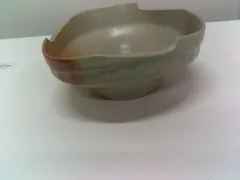 花皿 陶器 変形鉢 和食器 菓子鉢 盛鉢 うつわ 約20cm前後