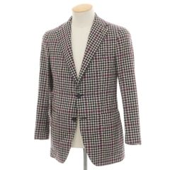 中古】ジョシュアエリス Joshua Ellis カシミヤ チェック マフラー