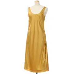 【中古】アクネストゥディオズ ACNE STUDIOS ポリエステル ワンピース イエローゴールド【サイズ36】【レディース】のサムネイル