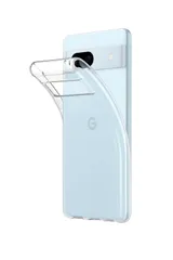 Google Pixel 7a 用 ケース クリア TPU ソフトケース【黄ばみにくい・薄型軽量】ストラップホール付き 耐衝撃 指紋防止 Pixel7a 透明 保護カバー TTEPのサムネイル