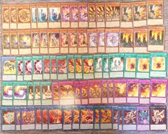 Ｅ31　遊戯王　転生炎獣　サラマングレイト　デッキ　パーツ