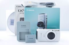 超美品　Canon IXY 30S ホワイト 元箱　付属品セット 極美品 Canon IXY 30s ホワイト コンパクトデジタルカメラ 元箱 充電器