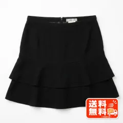 ZAZIE ザジ ティアードスカート ブラック 日本製のサムネイル
