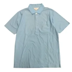 新品同様 LANVIN SPORT ランバン スポール スポーツ ポロシャツ カットソー ゴルフウェア 38 青 ブルー メンズ 古着 中古 USEDのサムネイル
