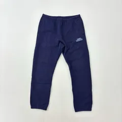 Russet Burbank ロゴ 刺繍 スウェット パンツ ネイビー 系 L Russet Burbank ラセット バーバンク LOGO SAWEAT PANTS ロゴ 刺繍