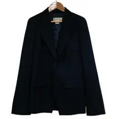 美品 Dries Van Noten ドリスヴァンノッテン ライカ期 ピークドラペル ウールジャケット サイズ36 ブラック レディース 古着 中古 USEDのサムネイル