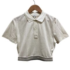 LOEWE】ロエベ クロップド ポロシャツ ベージュ サイズ XS コットン