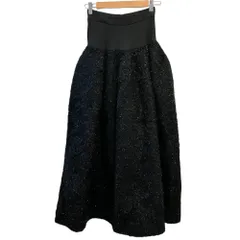 美品 CFCL シーエフシーエル POTTERY LUXE SKIRT スカート CF006KG104 サイズ3 ブラック レディース 古着 中古 USEDのサムネイル