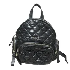 美品 MONCLER モンクレール FLORINE ZAINO キルティング ミニリュックサック ブラック レディース 古着 中古 USEDのサムネイル