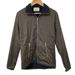 美品 HERMES エルメス SELLIER 裏地フリース ストレッチ ナイロンジャケット サイズS ブラウン レディース 古着 中古 USEDのサムネイル
