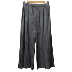 新品】PLEATS PLEASE 二重プリーツ ワイドスラックス 3 Lサイズ - メルカリ