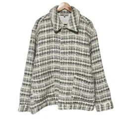 美品 24AW KITH キス ツイード ブルゾン ジャケット KHM032318 サイズXL グレー メンズ 古着 中古 USEDのサムネイル
