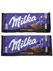 《２個セット》Milka　ミルカ　Dessert au Chocolat　カカオクリーム　100ｇのサムネイル