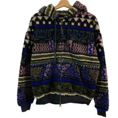 美品※ ETRO エトロ ボアダブルジップアップパーカー サイズ42 - メルカリ