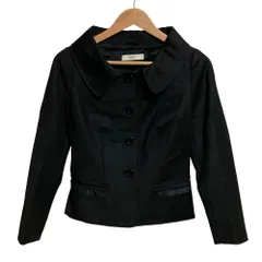 美品 PRADA プラダ ベルト付き ナイロンジャケット サイズ38 ブラック レディース 古着 中古 USEDのサムネイル